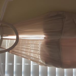 David's Bridal Size 8 knee length dress